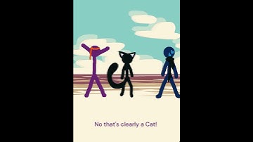 Cosmos be tweaking frr. #shorts #stickman #dianthus #cat #animation #meme #car #funny #cosmos