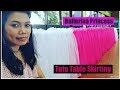 Tutu Princess Table Skirting - Ballerina Birthday Theme Tutu Princess Table Skirting - Ballerina Birthday Theme
