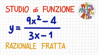 STUDIO DI FUNZIONE - funzione razionale fratta         _ FS35