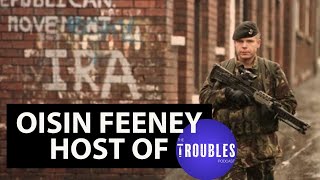 Oisin Feeney, the host of The Troubles Podcast