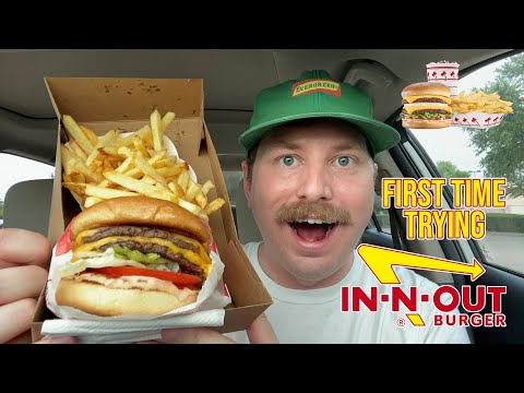 Trying In-N-Out Burger For The First Time - Southerner Reacts