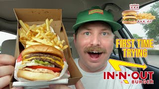 Trying In-N-Out Burger for the First Time - Southerner Reacts