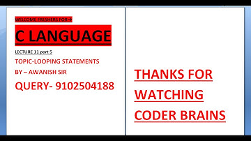 PROGRAM TO FIND SUM OF N NATURAL NUMBERS ||  LECTURE 11 PART 5 || C BY AWANISH SIR