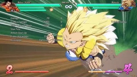 Dragon Ball FighterZ - SSJ Goku Tod Combo (2 Bar starter)