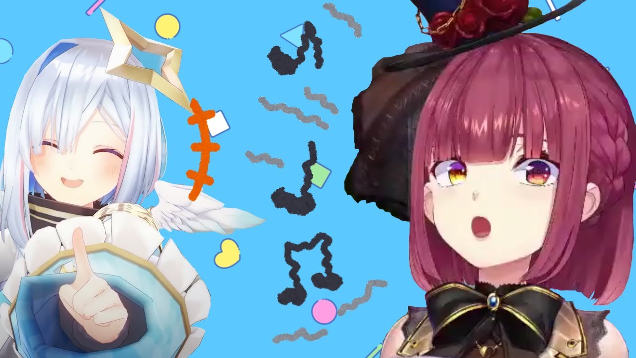 카나타 노래를 대충 부르는 마린