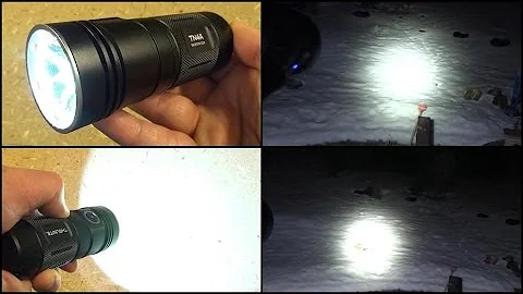 ThruNite TN4A (CW) Flashlight, 4x AA Compact Thrower