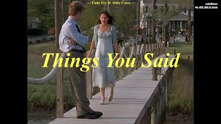 [THAISUB] Cody Fry - Things You Said ft. Abby Cates แปลเพลง