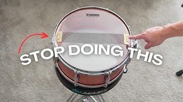 De #1 fout die je maakt bij het stemmen van je snare