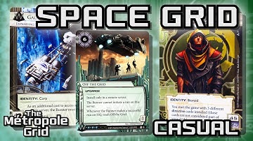 Android: Netrunner // Gagarin Space Grid vs. Adam - Casual