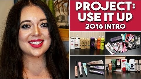 2016 Goals & Project Use It Up Intro