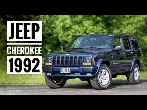1992 Jeep Cherokee. Interesting equipment.