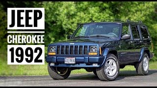 Jeep Cherokee 1992 года. Интересная комплектация.