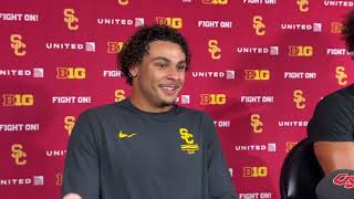 USC S Kennedy Urlacher after 39-0 win over Fresno State
