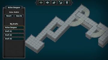 Tormentis (Dungeon ARPG) Dev-Log #9, Dungeon Map Editor (multi level dungeons)