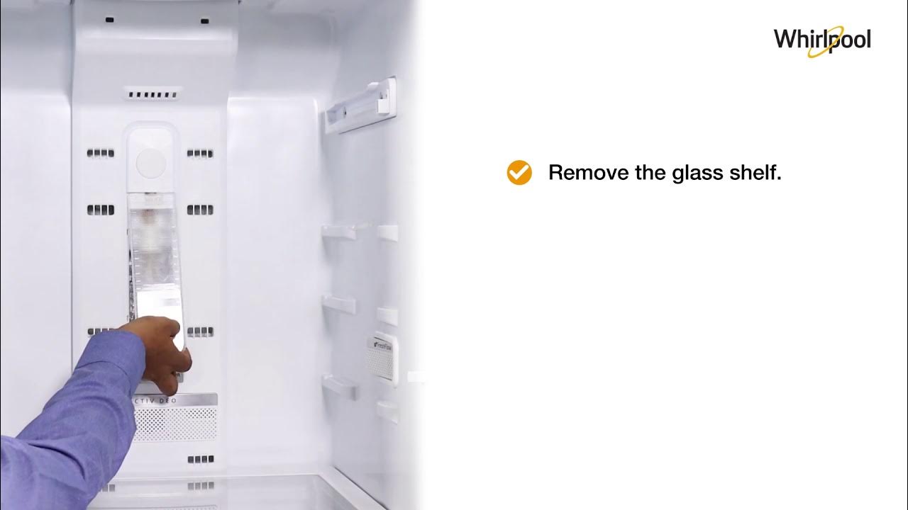 How to change light bulb in Whirlpool refrigerator, refrigerator, How to  troubleshoot fridge light not working issue, By Decode Manish