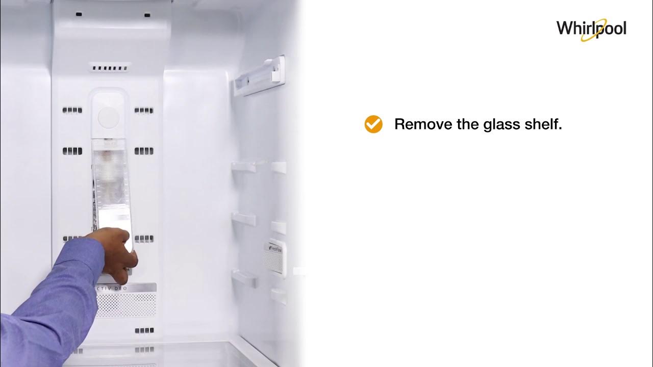 Whirlpool Frost Free Refrigerator Bulb replacement YouTube