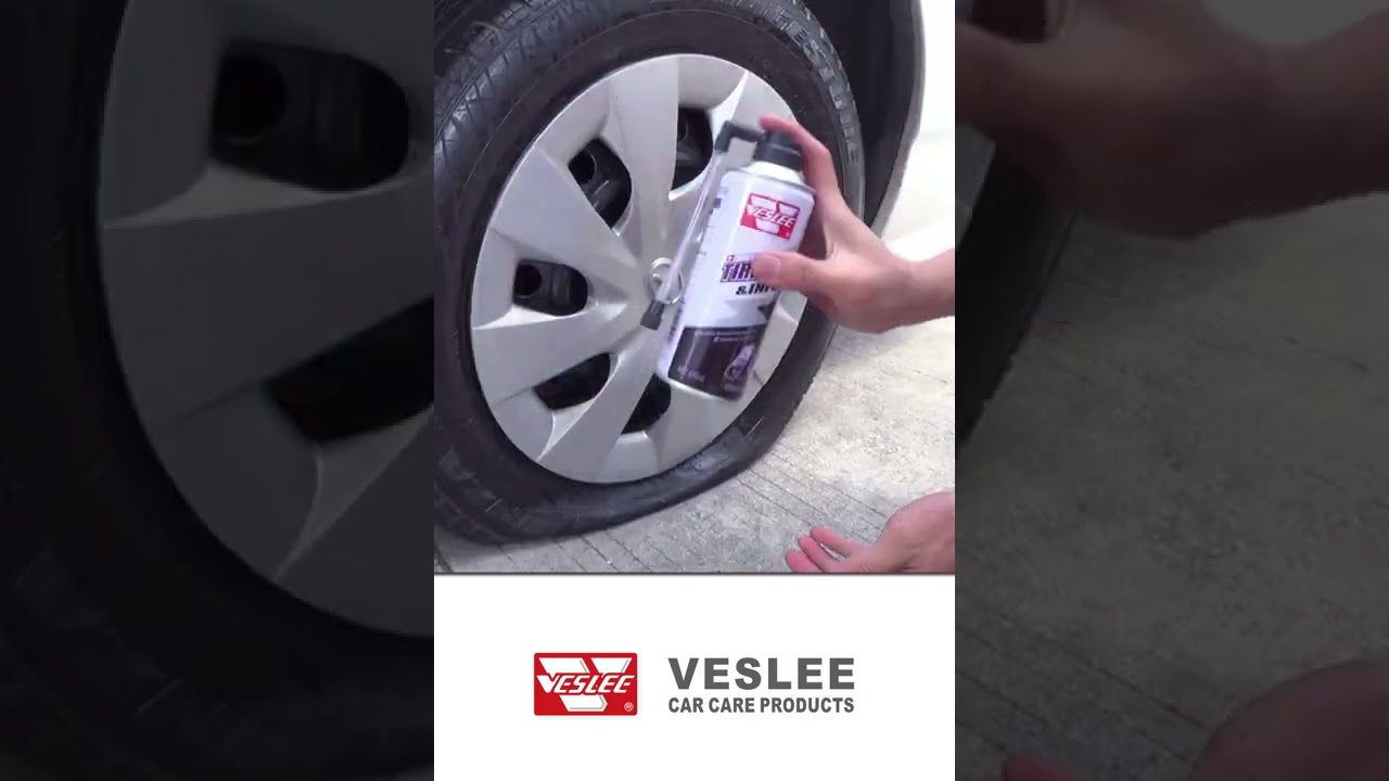 Flat Tire Fixes If Your Car Leaks On The Way What Will You Do Veslee Inflator Sealer