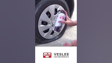 Flat tire fixes--If your car tire leaks on the way, what will you do？--Veslee tire inflator & sealer