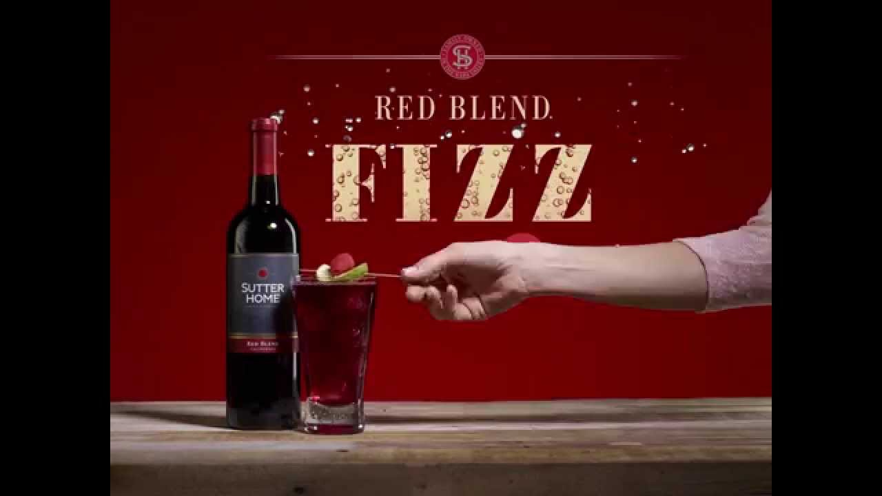 Sutter Home Wine Cocktails: Red Blend Fizz