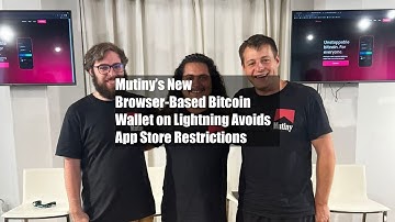 Mutiny’s New Browser-Based Bitcoin Wallet on Lightning Avoids App Store Restrictions