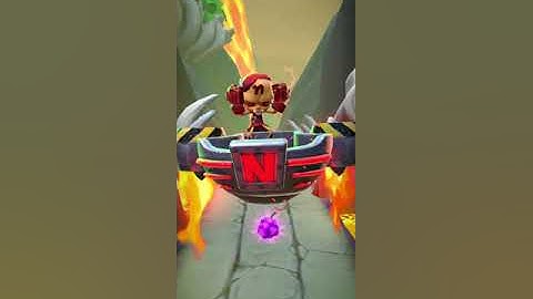 CRASH BANDICOOT: ON THE RUN - INFERNO NINA CORTEX LVL 1