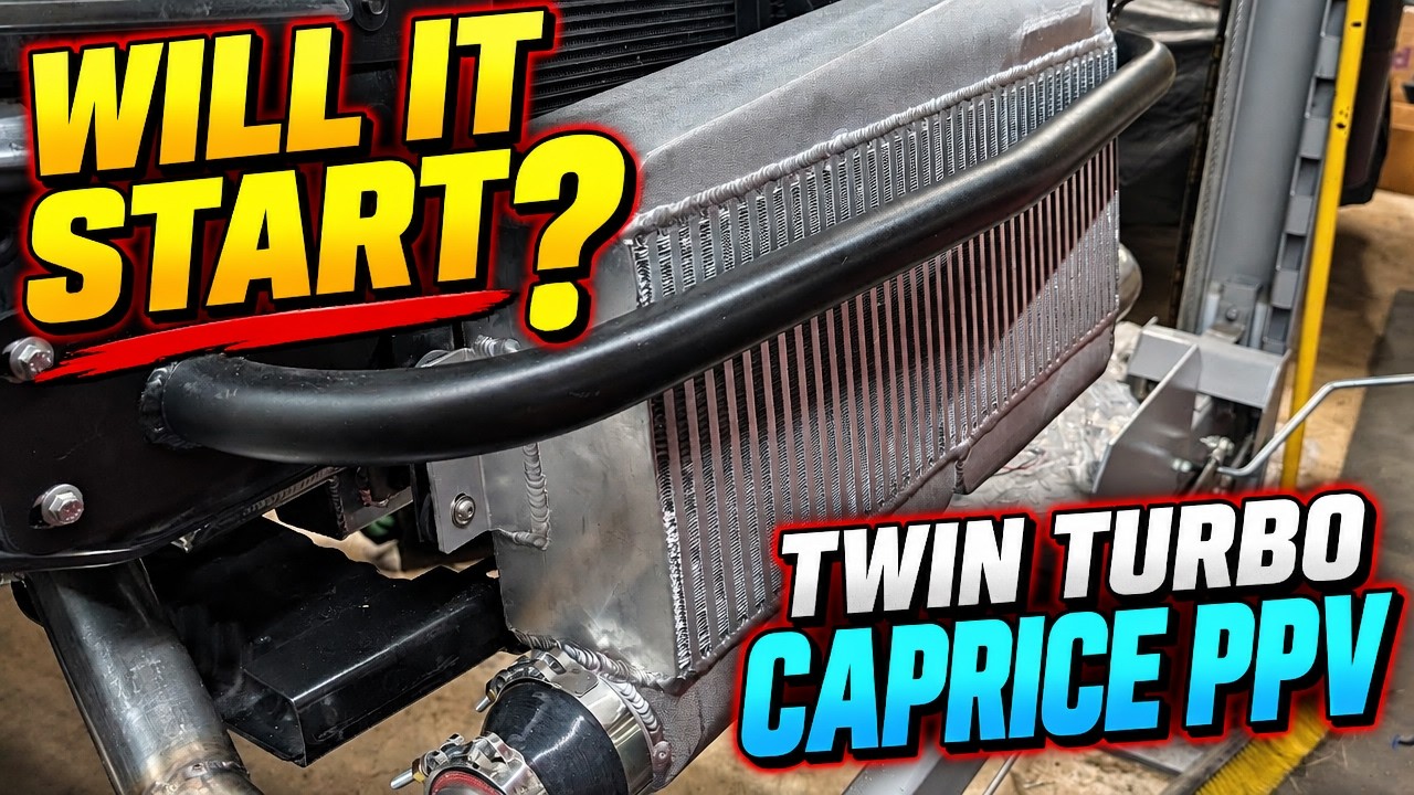 Can We Get the Twin Turbo Caprice Running This Weekend?