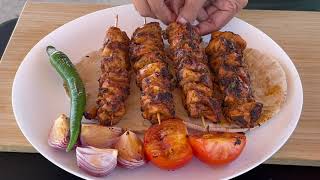 Fried Butter Chicken Tikka Skewers