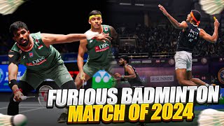 The Most Furious Badminton Match Of 2024