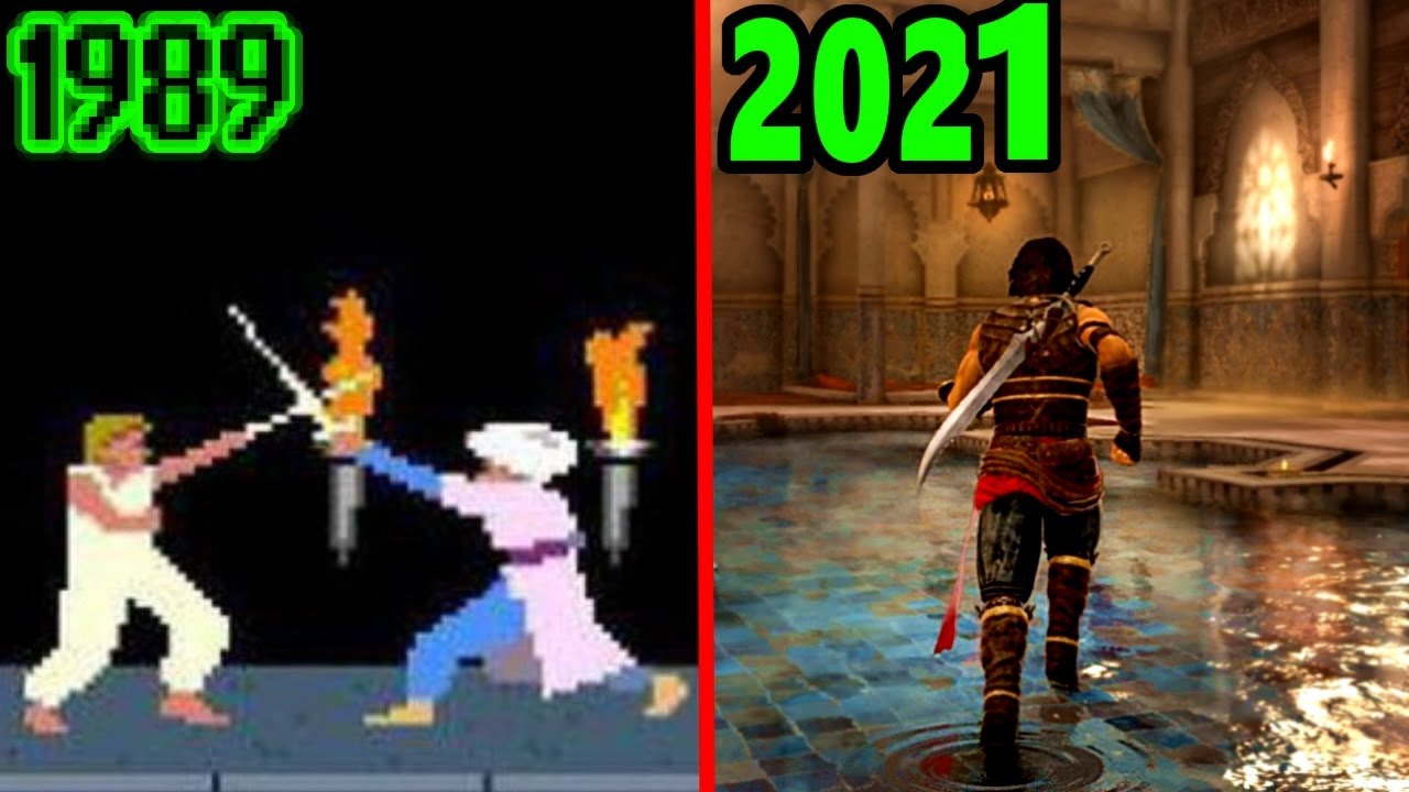 Evolution of Prince of Persia Games w/ Facts 1989-2022 