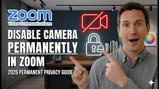 Disable Camera Permanently in Zoom | Quick Fix (2 Minutes) screenshot 5