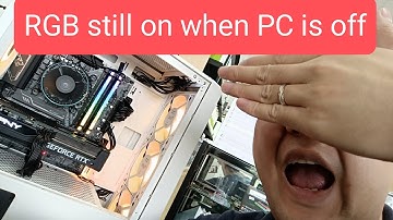 How To Disable On-Board RGB Lights When Your Computer Is Off  for ASRock motherboard