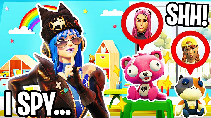 Hiding 24 HOURS at DAYCARE in Fortnite!