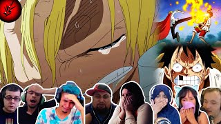 LUFFY VS SANJI | One Piece Episode 808 Best Reaction Mashup