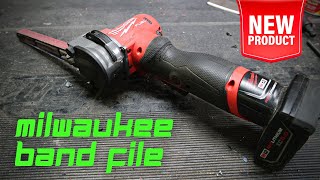 A Look at the Milwaukee M12 FUEL™ 1/2” X 18” Bandfile 2482-20