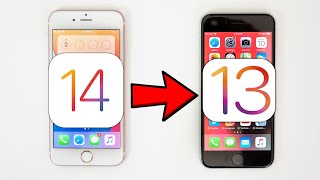 How to Downgrade iOS 14 to iOS 13! (Without Losing Data)