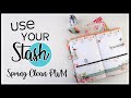 May Plan With Me | Stash Busting Washi and Planner Stickers