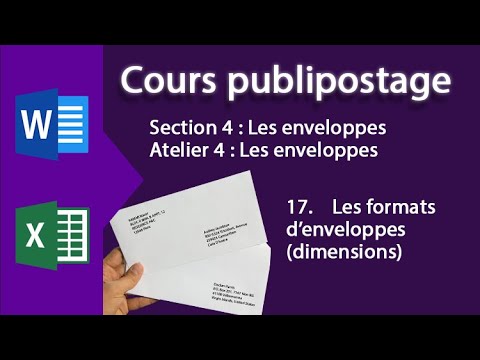 Vidéo: Existe-t-il un modèle d'enveloppe dans Google Docs ?