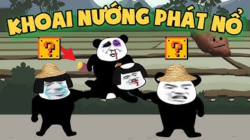 GẤU HÀI HƯỚC - Phần 78: Khoai Nướng Phát Nổ | Phim hoạt hình gấu trúc mặt bựa meme siêu buồn cười