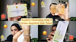 Sabun Pencerah Wajah Alami Cleansing Soap Royalty Cosmetic