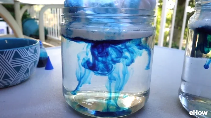 DIY Rainstorm In a Jar