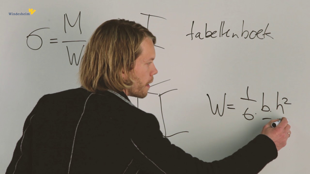 Buigspanningen berekenen