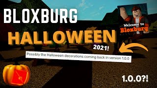 BLOXBURG HALLOWEEN 2021 LEAKS! *INFO*