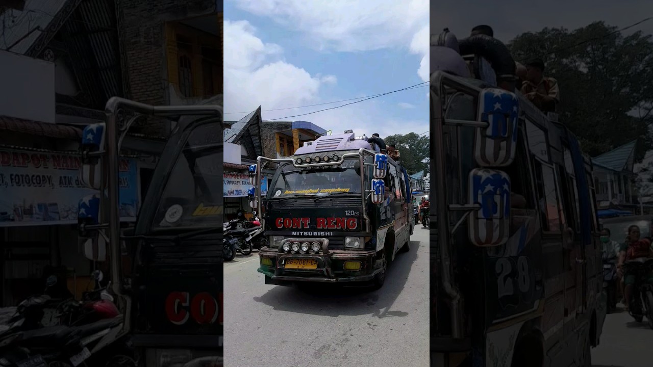Buses in Sumatra are next level!😱 