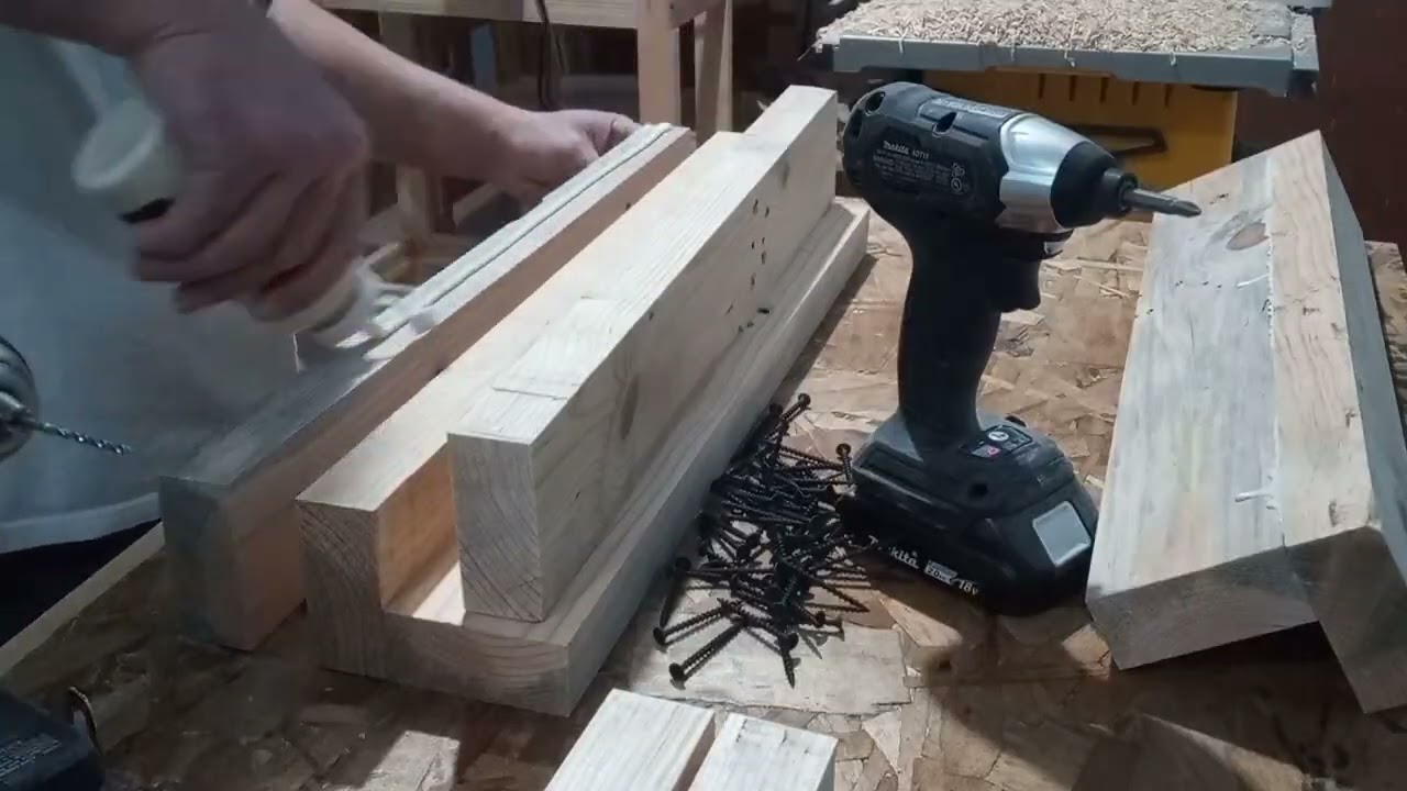 Haciendo cerca decorativa para jardín