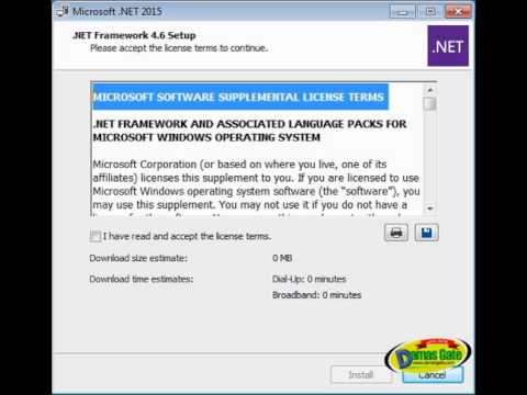 dot net 4.6.1 windows 7