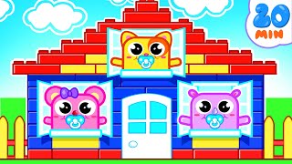 Ten In The Colorful Playhouse for Kids | Funny Songs For Baby & Nursery Rhymes by Toddler Zoo