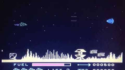 Parsec Game on the Texas Instruments TI-99/5 prototype computer