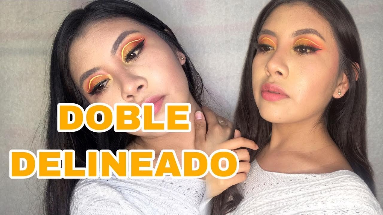 DOBLE DELINEADO AMARILLO // MAKEUP TUTORIAL ~Lesly Rose~