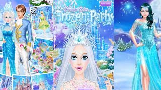 Frozen Party || Princess Salon Games screenshot 5