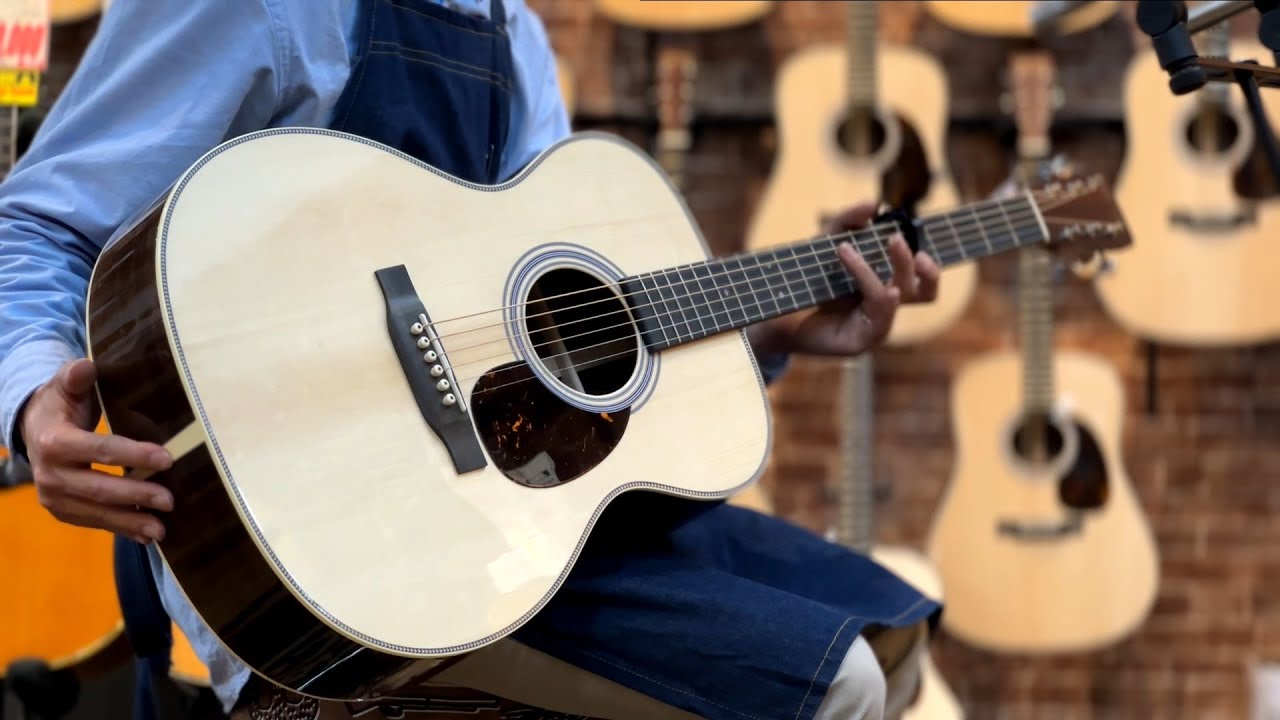 Martin CTM OM-28 Adirondack Spruce Top #2819104【当店限定カスタム